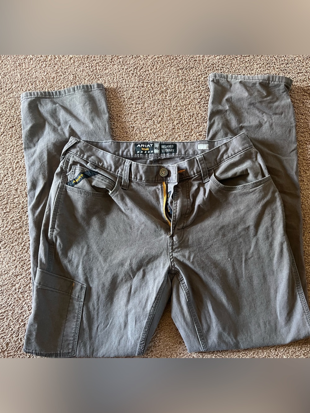 Ariat Men's Work Pants in Gray